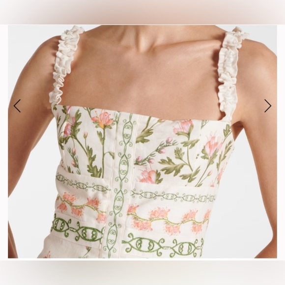 Agua by Agua Bendita nispero  Midi Dress L - Picture 3 of 6